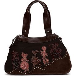 Torebki klasyczne damskie: Torebka w kolorze brązowym – (S)36 x (W)21 x (G)9 cm