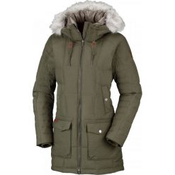 KURTKA DELTA FALL MID JACKET. Zielone kurtki damskie Columbia, na zimę, bez wzorów, z puchu, bez kaptura, omni-heat (columbia). Za 999,99 zł.