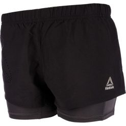 Bermudy damskie: spodenki do biegania damskie REEBOK ONE SERIES 2-1 SHORT / BJ9868
