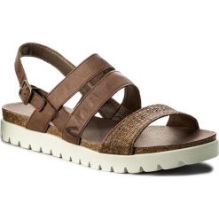 Sandały CAMEL ACTIVE - Sicilla 822.75.02 Bison/Cord. Pomarańczowe klapki damskie marki Camel Active, bez wzorów, ze skóry ekologicznej, bez obcasa. Za 379,00 zł.