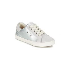 Buty Dziecko Geox J KIWI G. B. Szare trampki dziewczęce Geox, bez wzorów, bez zapięcia. Za 167,40 zł.
