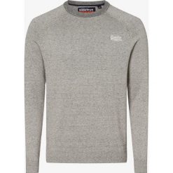 Superdry - Sweter męski, szary. Szare swetry męskie Superdry, xl, bez wzorów, z bawełny, bez kołnierzyka, bez kaptura. Za 269,95 zł.