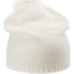 Johnstons Cashmere GLITTER Czapka ecru silver. Białe czapki damskie marki Johnstons Cashmere, z poliesteru. Za 629,00 zł.