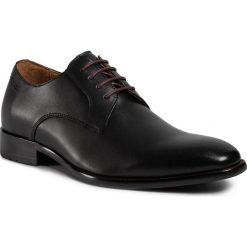 Półbuty DIGEL - Simon 1001902 10. Czarne buty wizytowe męskie Digel, ze skóry, bez zapięcia. Za 449,00 zł.