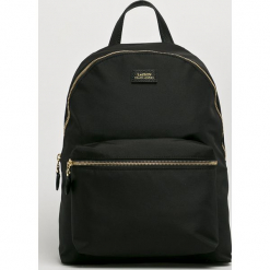 Lauren Ralph Lauren - Plecak. Czarne plecaki damskie Lauren Ralph Lauren, z materiału. Za 699,90 zł.