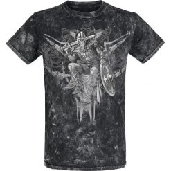 T-shirty męskie z nadrukiem: King T-Shirt czarny