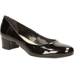 CZÓŁENKA KABAŁA 70-01. Czarne buty ślubne damskie Casu. Za 229,99 zł.