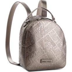 Plecak LOVE MOSCHINO - JC4036PP16LF0910 Peltro. Szare plecaki damskie marki Love Moschino, ze skóry ekologicznej. W wyprzedaży za 589,00 zł.