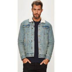 Brave Soul - Kurtka. Niebieskie płaszcze męskie Brave Soul, s, bez wzorów, z bawełny, krótkie, bez kaptura. Za 229,90 zł.