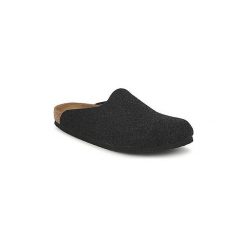 Chodaki Birkenstock AMSTERDAM. Szare klapki damskie Birkenstock, bez wzorów, bez obcasa. Za 231,20 zł.