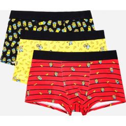 Bokserki Minionki 3 pack - Czerwony. Czerwone bokserki męskie Reserved, z motywem z bajki. Za 69,99 zł.