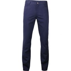 Modne Spodnie Męskie, Casual, 100% BAWEŁNA - Chinosy, Jasny Granatowy SPEZREAL644darkblue. Niebieskie spodnie męskie Ezreal, m, z bawełny, casualowe. W wyprzedaży za 79,00 zł.