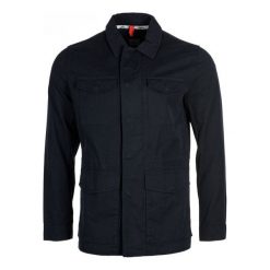 Geox Kurtka Męska 58 Ciemny Niebieski. Niebieskie płaszcze męskie Geox, m, bez wzorów, z bawełny, eleganckie, bez kaptura. W wyprzedaży za 379,00 zł.