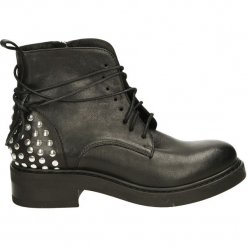 Botki - 400 IRON NERO. Szare botki damskie skórzane Venezia. Za 279,00 zł.