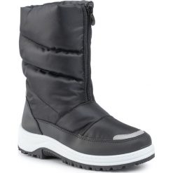 Śniegowce ACTION BOY - CSL19130-1 Black. Czarne śniegowce chłopięce Action Boy, bez zapięcia. Za 79,99 zł.