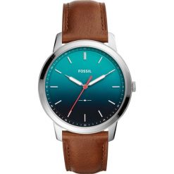 Zegarek FOSSIL - The Minimalist 3H FS5440 Brown/Silver. Pomarańczowe zegarki męskie marki Fossil. W wyprzedaży za 389,00 zł.