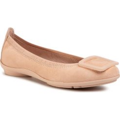 Baleriny HISPANITAS - Capri-V20 HV00013 Cameo. Różowe baleriny damskie Hispanitas, bez wzorów, ze skóry, klasyczne, bez obcasa. Za 389,00 zł.
