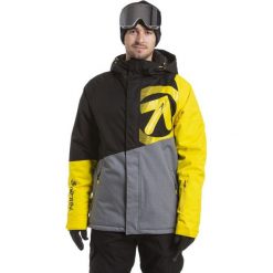 MEATFLY kurtka narciarska męska Bang Jacket Black/Sun Yellow/Grey Heather S. Szare kurtki sportowe męskie Meatfly, s, bez wzorów, bez kaptura, narciarskie. W wyprzedaży za 639,00 zł.