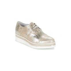 Derby Sweet Lemon SABA. Szare półbuty damskie Sweet Lemon, bez wzorów, bez obcasa, bez zapięcia. Za 274,50 zł.