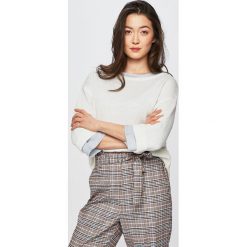 Medicine - Sweter Basic. Różowe swetry damskie MEDICINE, s, bez wzorów, z dzianiny, z krótkim rękawem, krótkie, bez kaptura. W wyprzedaży za 29,90 zł.