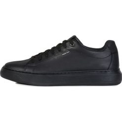 Geox tenisówki męskie Deiven U845WB 00043 45 czarny. Czarne buty wizytowe męskie Geox, bez wzorów, ze skóry, eleganckie, bez zapięcia. Za 479,00 zł.