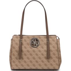 Guess Open Road Torebka Brązowy. Pomarańczowe torebki klasyczne damskie Guess, z aplikacjami, z poliesteru, bez dodatków. Za 566,95 zł.
