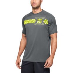 Under Armour Tech™ 2.0 Koszulka Szary. Szare podkoszulki męskie Under Armour, m, z nadrukiem, z poliesteru, bez kołnierzyka, z krótkim rękawem, krótkie. Za 128,95 zł.