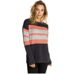 Rip Curl sweter damski Shades Of Sun Crew S ciemny niebieski. Niebieskie swetry damskie Rip Curl, s, w paski, bez rękawów, bez kaptura. W wyprzedaży za 238,00 zł.