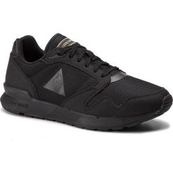 Sneakersy LE COQ SPORTIF - Omega X 1910627 Triple Black. Czarne sneakersy męskie le coq sportif, na co dzień, bez wzorów, ze skóry ekologicznej, klasyczne, bez zapięcia. W wyprzedaży za 319,00 zł.