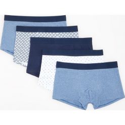 Bokserki 5 pack - Granatowy. Niebieskie bokserki męskie marki Reserved. Za 69,99 zł.