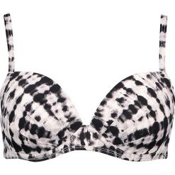 Bikini: Biustonosz bikini w kolorze czarno-szarym