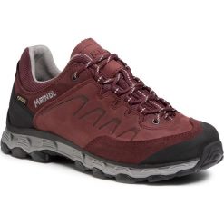 Trekkingi MEINDL - Formica Lady Gtx GORE-TEX 3801 Aubergine 17. Fioletowe półbuty damskie MEINDL, ze skóry, eleganckie, bez obcasa, bez zapięcia. Za 829,00 zł.