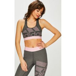 Adidas Performance - Biustonosz. Szare biustonosze adidas Performance, m, bez wzorów, z elastanu. W wyprzedaży za 99,90 zł.