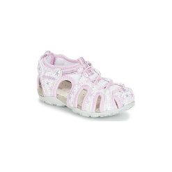 Sandały Dziecko Geox J S.ROXANNE C. Białe sandały dziewczęce Geox. Za 181,30 zł.