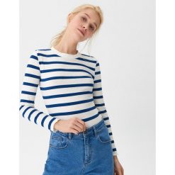 Bluzka w paski - Paski. Szare bluzki damskie marki House, s, w paski, bez kołnierzyka, bez rękawów. Za 49,99 zł.