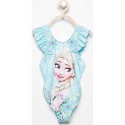 Jednoczęściowy strój kąpielowy disney - Niebieski. Niebieskie stroje jednoczęściowe dziewczęce marki Reserved, z motywem z bajki. W wyprzedaży za 39,99 zł.