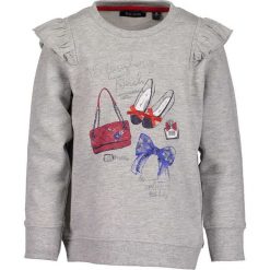 Blue Seven - Bluza dziecięca 92-128 cm. Niebieskie bluzy dziewczęce Blue Seven, z nadrukiem, z bawełny, bez rękawów, bez kaptura. W wyprzedaży za 59,90 zł.