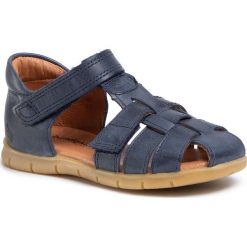 Sandały BUNDGAARD - Bali BG202036G S Navy 519. Niebieskie sandały dziewczęce Bundgaard, ze skóry, bez zapięcia. Za 349,00 zł.