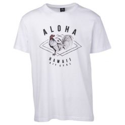Rip Curl T-Shirt Męski Surfing States Ss Tee L Biały. Białe koszulki męskie Rip Curl, m, bez wzorów, bez kołnierzyka. Za 117,00 zł.
