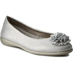 Baleriny damskie: Baleriny THE FLEXX – Mrs Flower B226/17 Silver