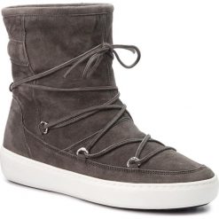 Śniegowce MOON BOOT - Pulse Mid 24101700006 Grey. Szare kozaki damskie Moon Boot, na zimę, ze skóry, bez obcasa, bez zapięcia. W wyprzedaży za 529,00 zł.