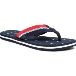 Japonki TOMMY HILFIGER - Flag Beach Sandal FW0FW04812 Desert Sky DW5. Niebieskie klapki damskie TOMMY HILFIGER, bez wzorów, z tworzywa sztucznego, bez obcasa. W wyprzedaży za 79,00 zł.