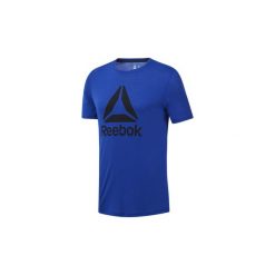 T-shirty z krótkim rękawem Reebok Sport Koszulka Workout Ready Supremium. Niebieskie koszulki męskie Reebok Sport, s, bez wzorów, sportowe, bez kołnierzyka, z krótkim rękawem, krótkie. Za 119,00 zł.