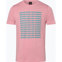 BOSS Casual - T-shirt męski – Troupe 2, różowy. Różowe t-shirty męskie marki BOSS Casual, s, z bawełny. Za 229,95 zł.