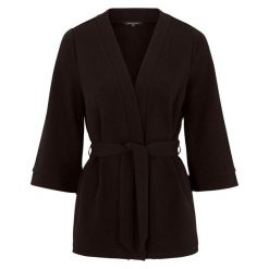 Happy Holly Bluzka typu kimono Estelle czarny female czarny 32/34. Czarne bluzki damskie Happy Holly, w paski, bez kołnierzyka. Za 159,00 zł.