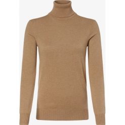 Polo Ralph Lauren - Sweter damski z czystego kaszmiru, beżowy. Brązowe swetry damskie Polo Ralph Lauren, s, bez wzorów, z kaszmiru, klasyczne, bez rękawów, bez kaptura. Za 799,95 zł.