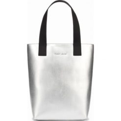 Tommy Hilfiger Femme Metallic Torebka Srebrny. Szare torebki klasyczne damskie TOMMY HILFIGER, bez wzorów, z jeansu, bez dodatków. Za 566,95 zł.