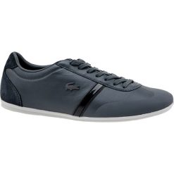 Lacoste Mokara 416 CAM0023248. Szare półbuty męskie Lacoste, bez wzorów, ze skóry, bez zapięcia. W wyprzedaży za 449,99 zł.