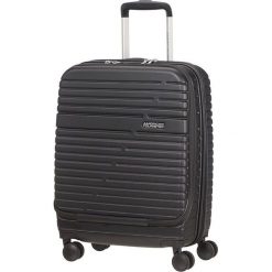 American Tourister Walizka podróżna Aero Racer 55 cm Frontloader czarna. Czarne walizki American Tourister, bez wzorów, sportowe. W wyprzedaży za 475,00 zł.