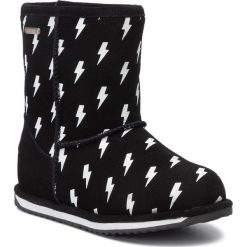 Buty EMU AUSTRALIA - Lightning Bolt Brumby K12102 Black. Czarne śniegowce dziewczęce . W wyprzedaży za 259,00 zł.